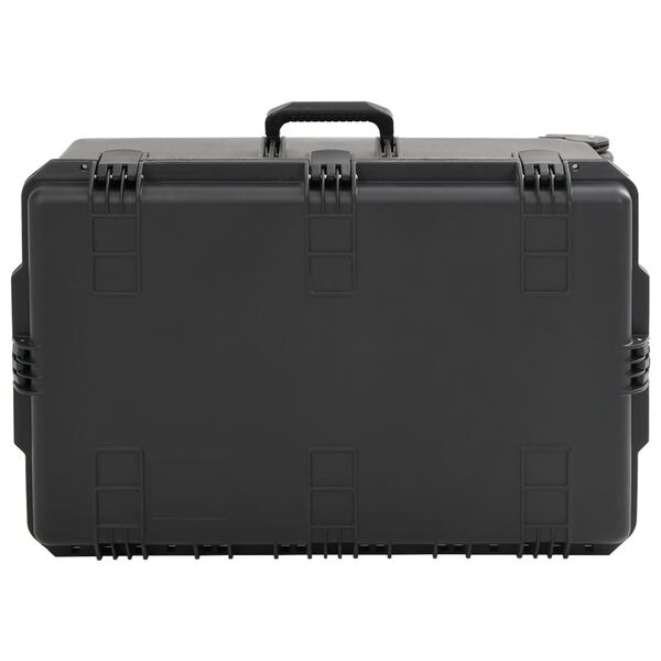 vidaXL Θήκη Πτήσης Φορητή Μαύρη 79,5x52x39 εκ. από Πολυπροπυλένιο