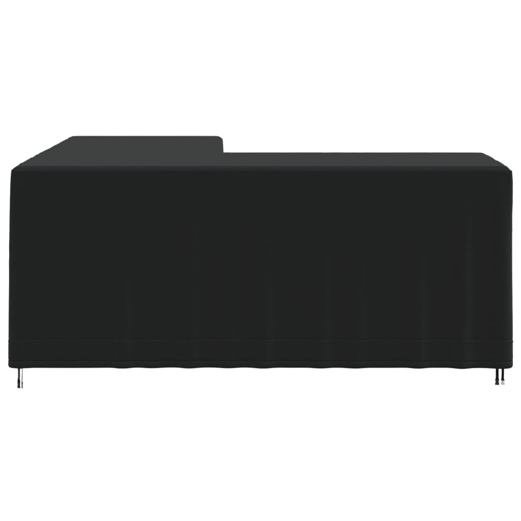 vidaXL Καλύμματα Γωνιακού Καναπέ 2 τεμ. 215x215x80 εκ. Ύφ. Oxford 420D
