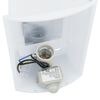 vidaXL Εξωτερικά Φωτιστικά Τοίχου 2 pcs Μαύρο 23.5 x 10.5 x 26 εκ