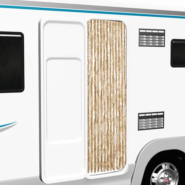 vidaXL &Sigma;ή&tau;&alpha; - &Kappa;&omicron;&upsilon;&rho;&tau;ί&nu;&alpha; &Pi;ό&rho;&tau;&alpha;&sigmaf; &Mu;&pi;&epsilon;&zeta; 56 x 185 &epsilon;&kappa;. &alpha;&pi;ό &Sigma;&epsilon;&nu;ί&lambda;