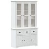 vidaXL &Mu;&pi;&omicron;&upsilon;&phi;έ&sigmaf; BODO &Lambda;&epsilon;&upsilon;&kappa;ό&sigmaf; 115,5x43x200,5 &epsilon;&kappa;. &alpha;&pi;ό &Mu;&alpha;&sigma;ί&phi; &Xi;ύ&lambda;&omicron; &Pi;&epsilon;ύ&kappa;&omicron;&upsilon;