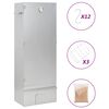 vidaXL &Phi;&omicron;ύ&rho;&nu;&omicron;&sigmaf; &Mu;&pi;ά&rho;&mu;&pi;&epsilon;&kappa;&iota;&omicron;&upsilon; &mu;&epsilon; &Pi;&rho;&iota;&omicron;&nu;ί&delta;&iota; 44,5x29x110 &epsilon;&kappa;. &Gamma;&alpha;&lambda;&beta;&alpha;&nu;. &Alpha;&tau;&sigma;ά&lambda;&iota;