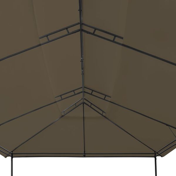 vidaXL Κιόσκι Taupe 600 x 298 x 270 εκ. 180 γρ/μ²