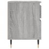 vidaXL Κομοδίνα 2 τεμ. Γκρι Sonoma 40 x 35 x 50 εκ. από Επεξεργ. Ξύλο