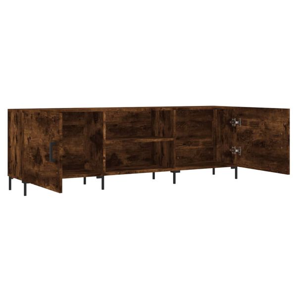 vidaXL Έπιπλο Τηλεόρασης Καπνιστή Δρυς 150x30x50 εκ. Επεξ. Ξύλο