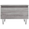 vidaXL Τραπεζάκια Σαλονιού 2 τεμ. Γκρι Sonoma 50x46x35 εκ. Επεξ. Ξύλο