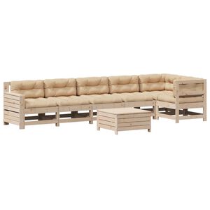 vidaXL &Sigma;&alpha;&lambda;ό&nu;&iota; &Kappa;ή&pi;&omicron;&upsilon; &Sigma;&epsilon;&tau; 7 &Tau;&epsilon;&mu;&alpha;&chi;ί&omega;&nu; &alpha;&pi;ό &Mu;&alpha;&sigma;ί&phi; &Xi;ύ&lambda;&omicron; &Pi;&epsilon;ύ&kappa;&omicron;&upsilon; &mu;&epsilon; &Mu;&alpha;&xi;&iota;&lambda;ά&rho;&iota;&alpha;