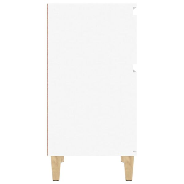 vidaXL Κομοδίνο Λευκό 40 x 35 x 70 εκ.