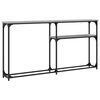 vidaXL Τραπέζι Κονσόλα Γκρι Sonoma 145x22,5x75 εκ. Επεξεργασμένο Ξύλο