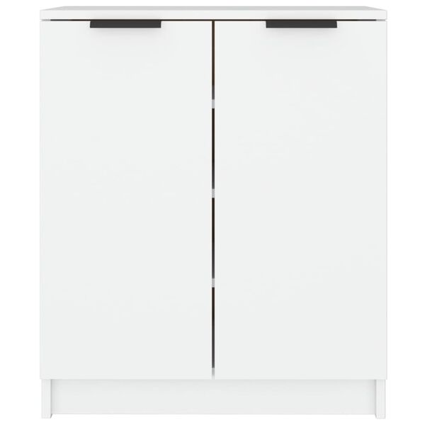 vidaXL Παπουτσοθήκη Λευκή 59 x 35 x 70 εκ. από Επεξεργασμένο Ξύλο