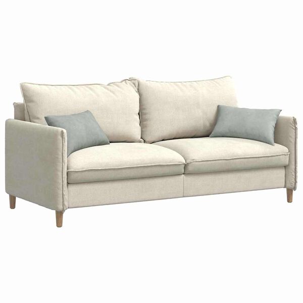 vidaXL Μαξιλάρι Καναπέ 2 pcs Ανοιχτό γκρι 50 x 30 cm