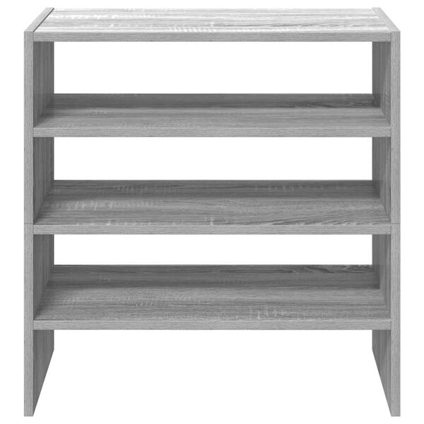 vidaXL &Rho;ά&phi;&iota;&alpha; &pi;&alpha;&pi;&omicron;&upsilon;&tau;&sigma;&iota;ώ&nu; 2 &tau;&mu;&chi; &sigma;&tau;&omicron;&iota;&beta;&alpha;&zeta;ό&mu;&epsilon;&nu;&alpha; &Gamma;&kappa;&rho;&iota; Sonoma 60x30x30,5 cm