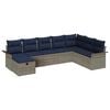 vidaXL &Sigma;&epsilon;&tau; &Kappa;&alpha;&nu;&alpha;&pi;έ &Kappa;ή&pi;&omicron;&upsilon; 8 pcs &Gamma;&kappa;&rho;&iota; &kappa;&alpha;&iota; &Nu;&alpha;&upsilon;&tau;&iota;&kappa;ό &sigma;&upsilon;&nu;&theta;&epsilon;&tau;&iota;&kappa;ό &rho;&alpha;&tau;ά&nu;