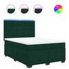 vidaXL &Kappa;&rho;&epsilon;&beta;ά&tau;&iota; Boxspring &mu;&epsilon; &Sigma;&tau;&rho;ώ&mu;&alpha; &Sigma;&kappa;&omicron;ύ&rho;&omicron; &Pi;&rho;ά&sigma;&iota;&nu;&omicron; 160x200&epsilon;&kappa;. &Beta;&epsilon;&lambda;&omicron;ύ&delta;&iota;&nu;&omicron;