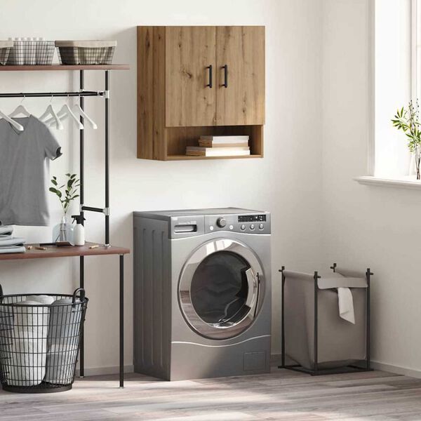 vidaXL Ντουλάπα Τοίχου artisan δρυς 60 x 31 x 70 εκ Επεξεργασμένο ξύλο