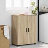 vidaXL Ντουλάπι Μπάνιου Sonoma Δρυς 60 x 35 x 80 εκ Επεξεργασμένο ξύλο