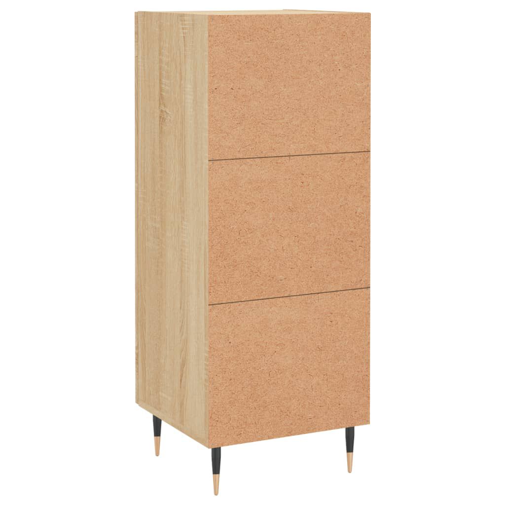 vidaXL Ντουλάπι Sonoma Δρυς 34,5x34x90 εκ. από Επεξεργασμένο Ξύλο