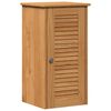 vidaXL Σετ Επίπλων Μπάνιου με ράφι VIGO 2 pcs Καφέ και Καραμέλα καφέ