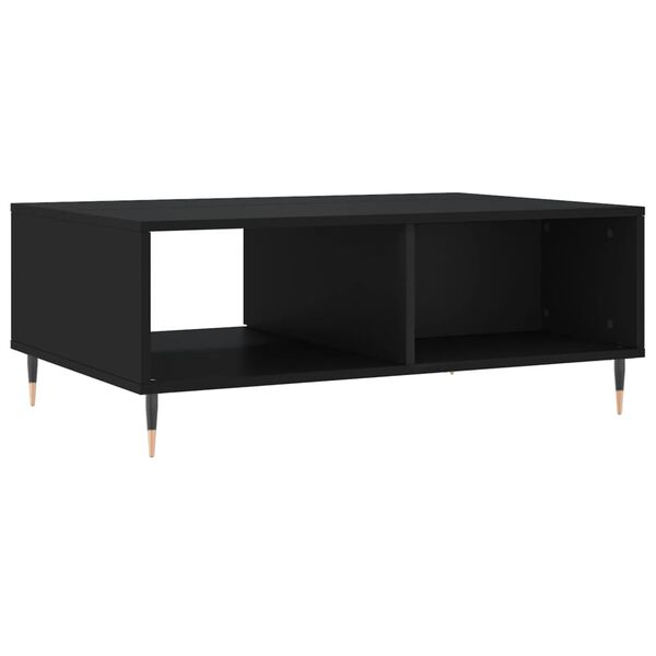 vidaXL Τραπεζάκι Σαλονιού Μαύρο 90x60x35 εκ. από Επεξεργασμένο Ξύλο