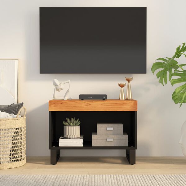 vidaXL Έπιπλο Τηλεόρασης 60 x 33 x 43,5 εκ. από Μασίφ Ξύλο Ακακίας
