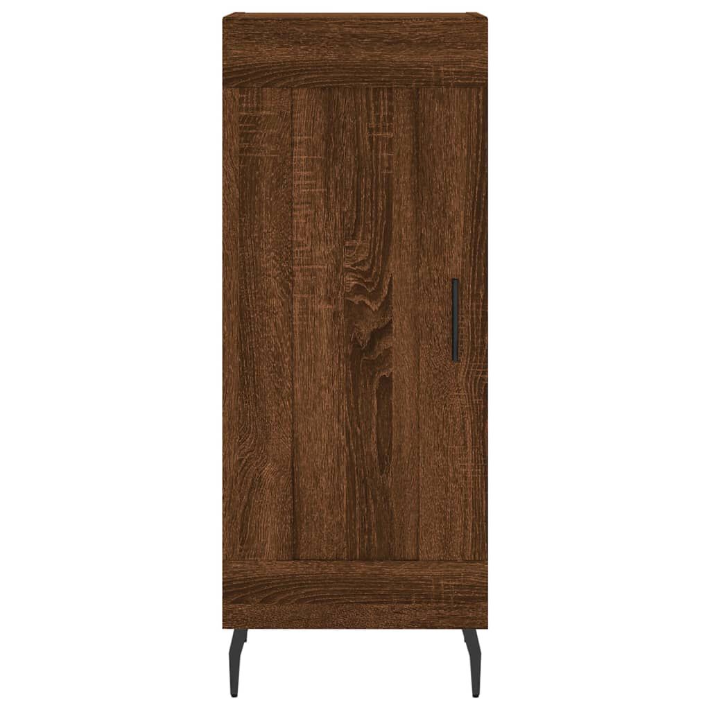 vidaXL Ντουλάπι Καφέ Δρυς 34,5 x 34 x 90 εκ. Επεξεργασμένο Ξύλο