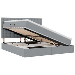 vidaXL &Kappa;&rho;&epsilon;&beta;ά&tau;&iota; &mu;&epsilon; &alpha;&pi;&omicron;&theta;&eta;&kappa;&epsilon;&upsilon;&tau;&iota;&kappa;ό &chi;ώ&rho;&omicron; &kappa;&alpha;&iota; &sigma;&tau;&rho;ώ&mu;&alpha; &mu;&epsilon; &sigma;&tau;&rho;ώ&mu;&alpha; 160 x 200 cm