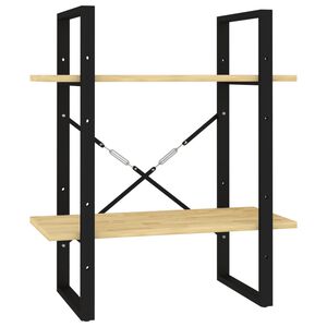 vidaXL &Beta;&iota;&beta;&lambda;&iota;&omicron;&theta;ή&kappa;&eta; &mu;&epsilon; 2 &Rho;ά&phi;&iota;&alpha; 60 x 30 x 70 &epsilon;&kappa;. &alpha;&pi;ό &Mu;&alpha;&sigma;ί&phi; &Xi;ύ&lambda;&omicron; &Pi;&epsilon;ύ&kappa;&omicron;&upsilon;