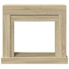 vidaXL Πλαίσιο Τζακιού Sonoma Δρυς 100x30x87,5 εκ. από Επεξ. Ξύλο
