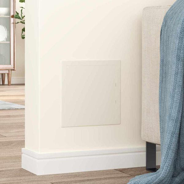 vidaXL &Pi;ί&nu;&alpha;&kappa;&epsilon;&sigmaf; &Pi;&rho;ό&sigma;&beta;&alpha;&sigma;&eta;&sigmaf; 2 pcs &Lambda;&epsilon;&upsilon;&kappa;ό 20 x 20 cm &Alpha;&Beta;&Sigma; &Pi;&lambda;&alpha;&sigma;&tau;&iota;&kappa;ό