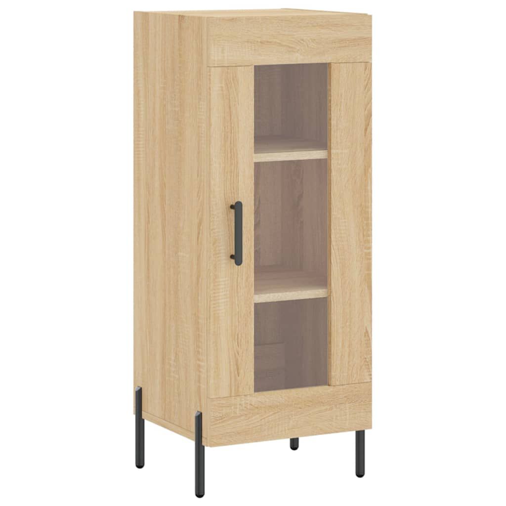 vidaXL Ντουλάπι Sonoma Δρυς 34,5x34x90 εκ. από Επεξεργασμένο Ξύλο