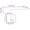 vidaXL Αντιανεμικό Ανθρακί 5 x 3,5 μ Μέταλλο