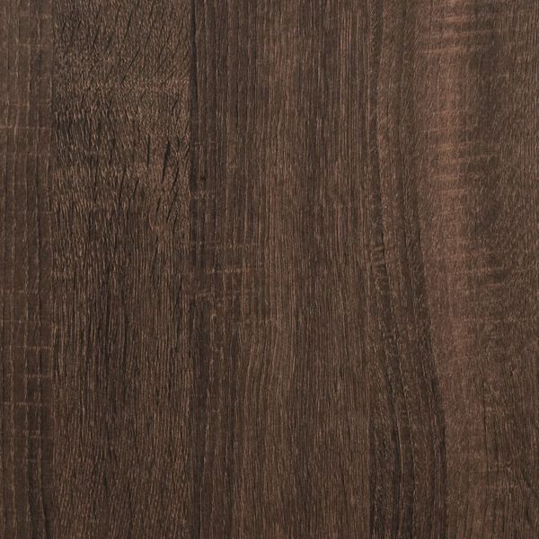 vidaXL Παπουτσοθήκη Καφέ Δρυς 60x30x45 εκ. από Επεξεργασμένο Ξύλο