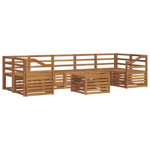 vidaXL &Sigma;&epsilon;&tau; &Kappa;&alpha;&nu;&alpha;&pi;έ 8 pcs &Phi;&upsilon;&sigma;&iota;&kappa;ό &Sigma;&tau;&epsilon;&rho;&epsilon;ό &Xi;ύ&lambda;&omicron; &Alpha;&kappa;&alpha;&kappa;ί&alpha;&sigmaf;