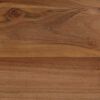 vidaXL Τραπεζαρία 120 x 60 x 76 εκ. από Μασίφ Ξύλο Ακακίας και Ατσάλι