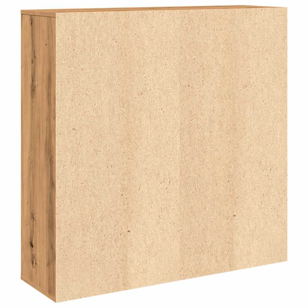 vidaXL Βιβλιοθήκη Artisan Δρυς 98x29x97,5 εκ. Επεξεργασμένο Ξύλο