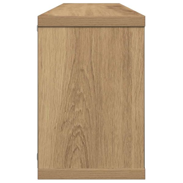 vidaXL Ράφια κύβων τοίχου 4 τεμάχια Artisan Oak Κατασκευασμένο ξύλο