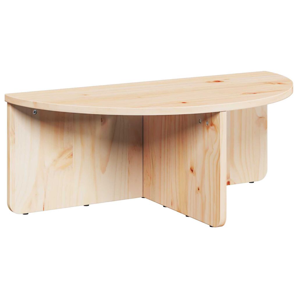 vidaXL Τραπεζάκι σαλονιού 2 pcs Φυσικό 79 x 39.5 x 40 εκ