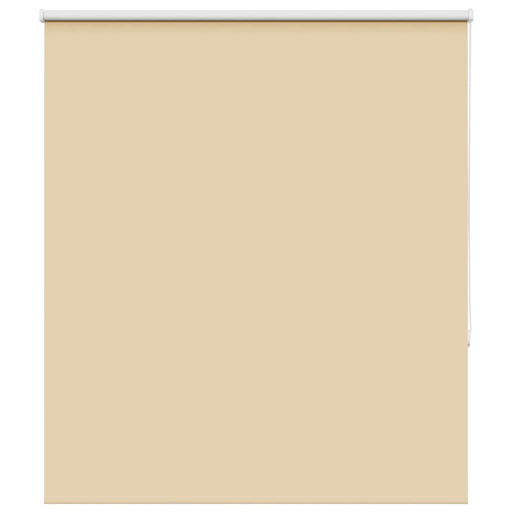 vidaXL Roller Blind Blackout Μπεζ 130x175 cm Πλάτος υφάσματος 126,6cm