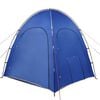 vidaXL Πισίνα Σκηνή με στέγη Αζούρ μπλε 366 x 305 x 231 cm Πολυεστέρας