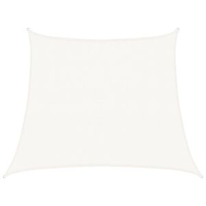 vidaXL Πανί Σκίασης Λευκό 3/4 x 3 μ. από HDPE 160 γρ./μ²