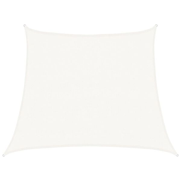 vidaXL Πανί Σκίασης Λευκό 3/4 x 3 μ. από HDPE 160 γρ./μ²