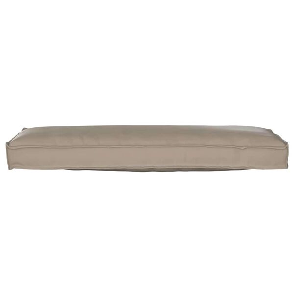 vidaXL Σετ Μαξιλαριών Πάγου 2 pcs Taupe 120 x 40 x 8 εκ Ύφασμα Oxford