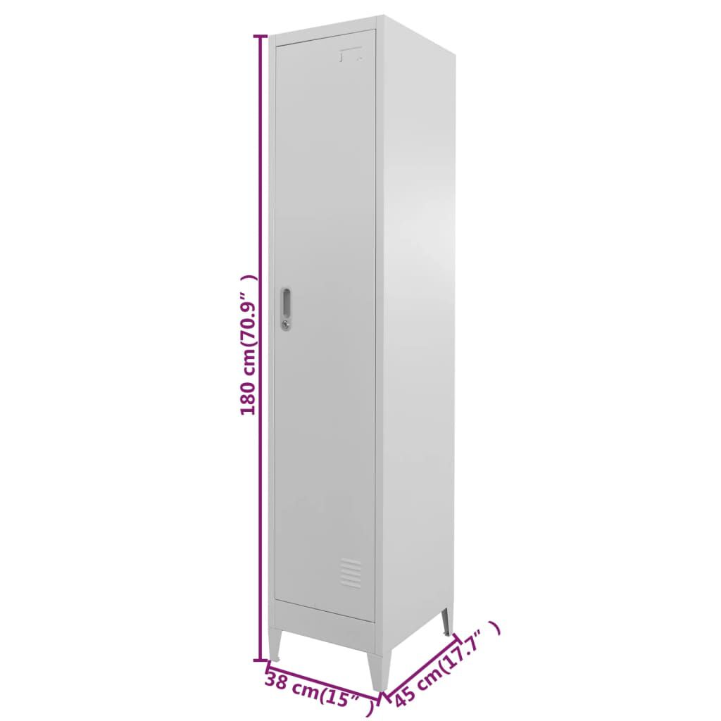 vidaXL Φοριαμός 38 x 45 x 180 εκ.