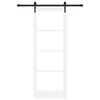 vidaXL Συρόμενη Πόρτα ORKDAL Λευκό 78 x 211 εκ