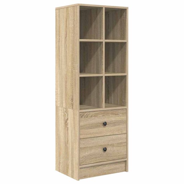 vidaXL Γραφείο με αποθηκευτικό χώρο 2 pcs Δρύς Sonoma 70 x 50 x 76 εκ.