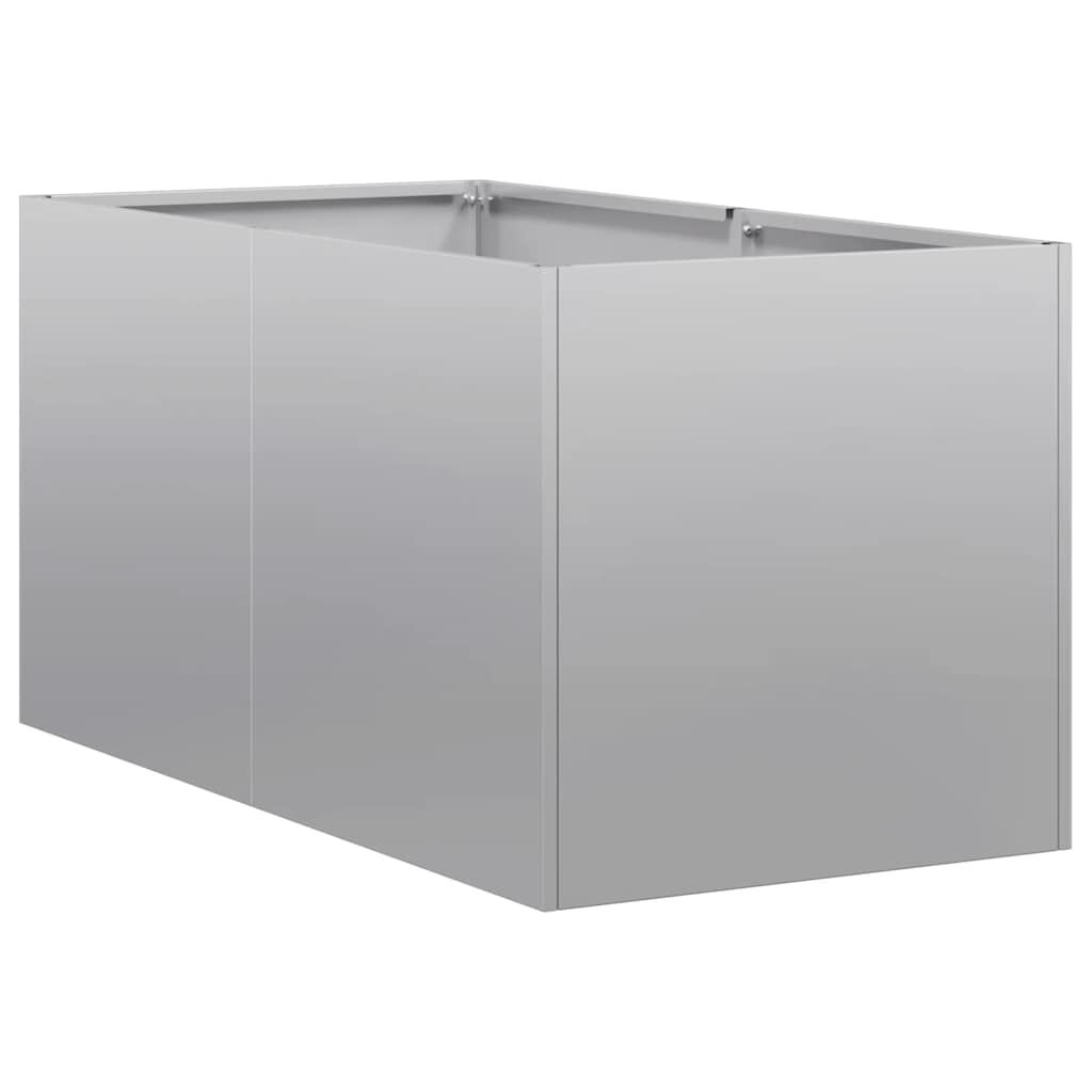 vidaXL Ζαρντινιέρα 40x80x40 εκ. από Γαλβανισμένο Ατσάλι
