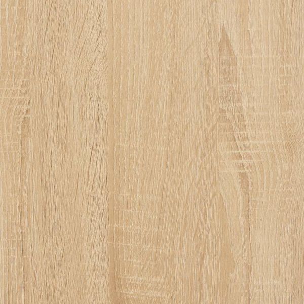vidaXL Γραφείο Sonoma Δρυς 140 x 50 x 77 εκ. από Επεξ. Ξύλο