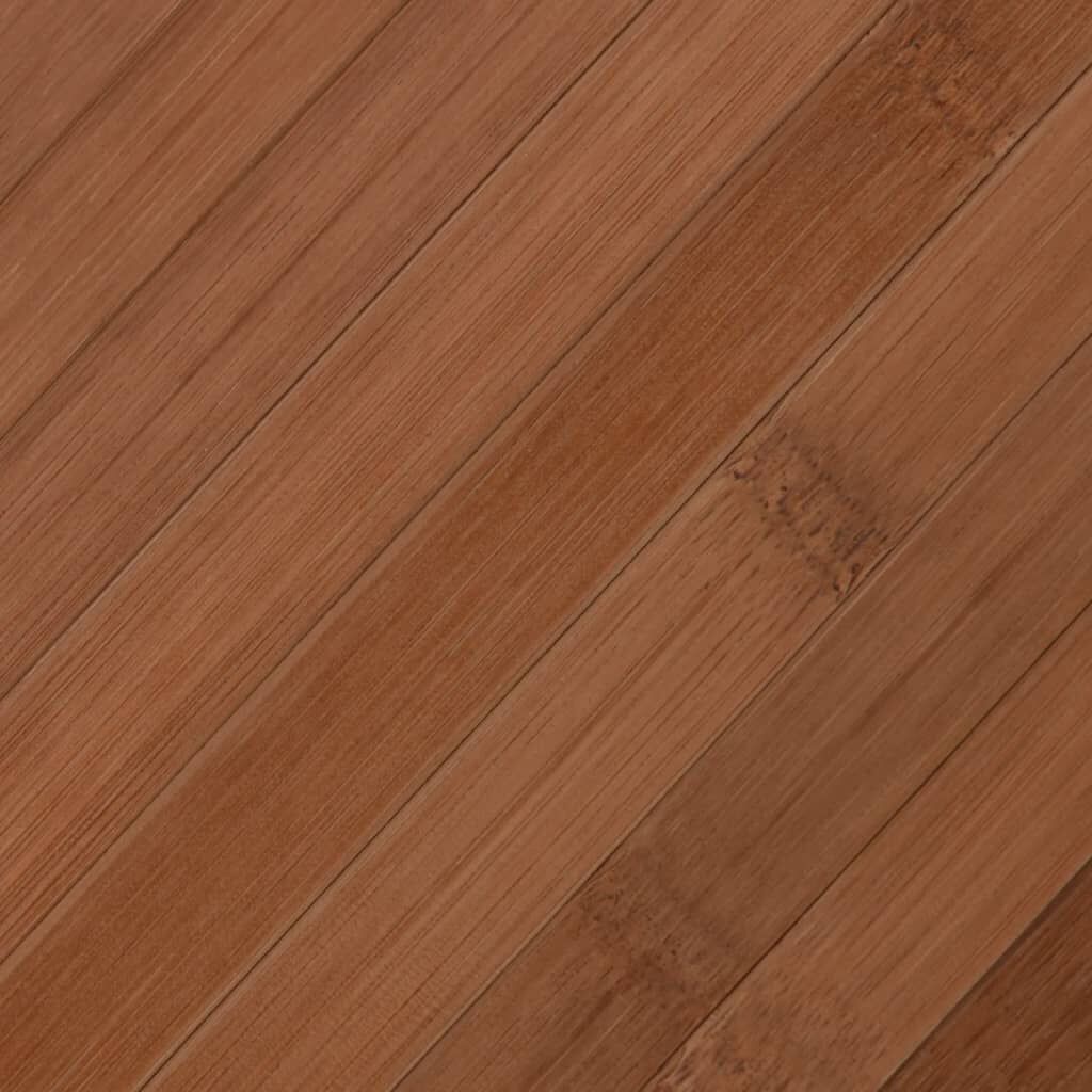 vidaXL Χαλί Ορθογώνιο Καφέ 60 x 300 εκ. Μπαμπού