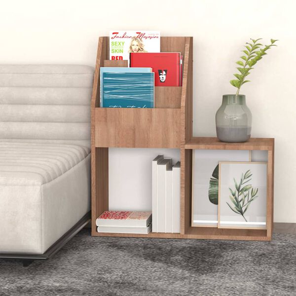 vidaXL Παιδική Ραφιέρα Περιοδικών Sonoma Δρυς 71x30x78,5εκ Επεξ. Ξύλο