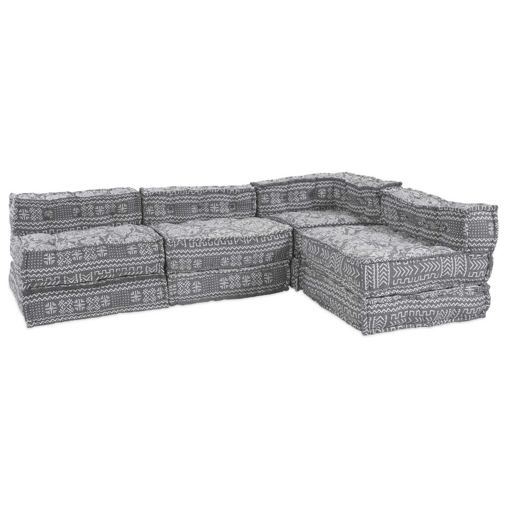 vidaXL Μαξιλάρι 4 pcs Ανοιχτό γκρι 70 x 70 x 54 εκ Πολυεστέρας